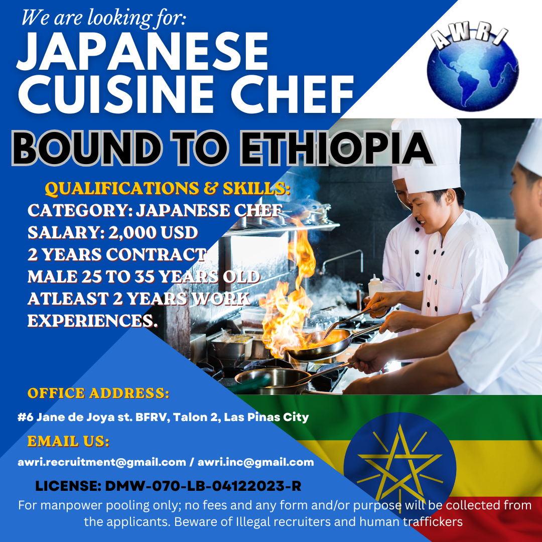 Japanese Cuisine Chef